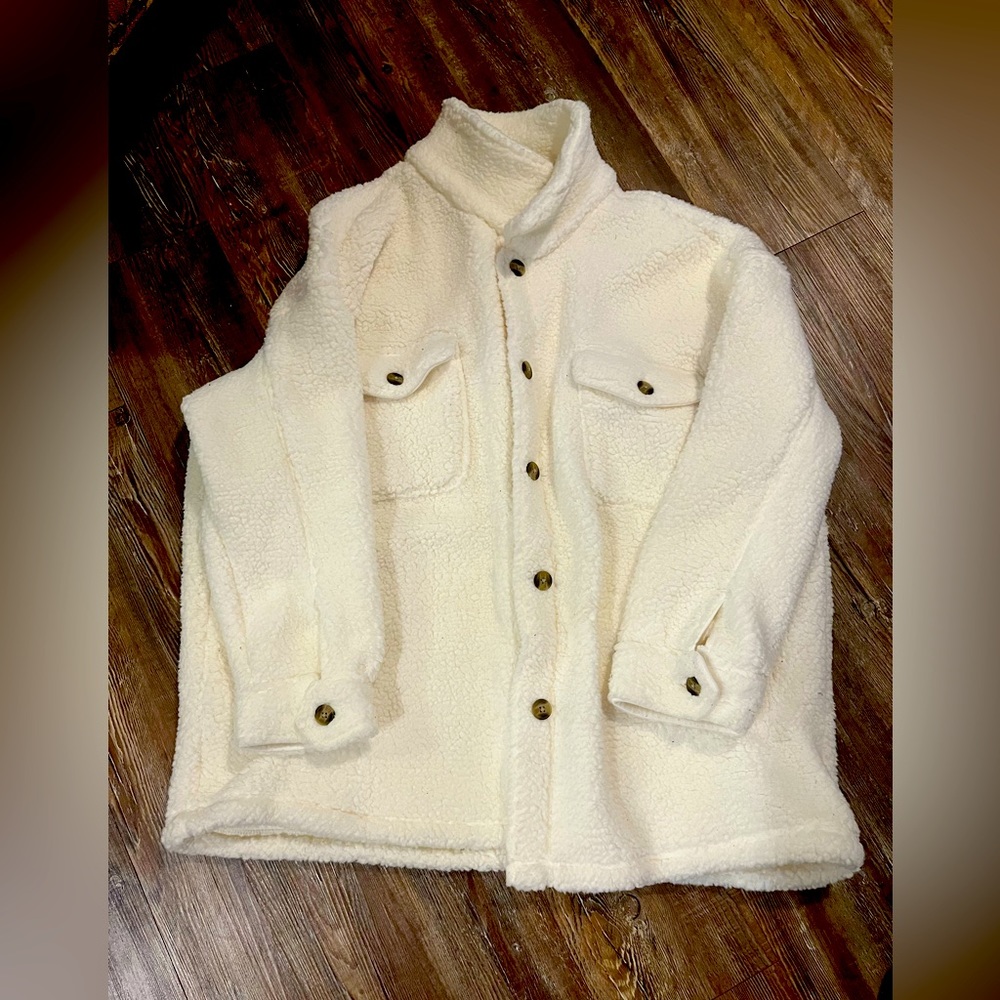 Aerie Sherpa shacket/jacket XXL